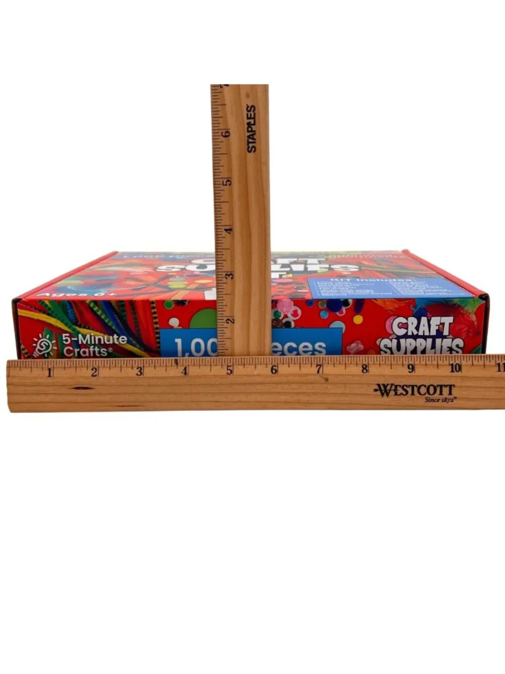 5-Minute Crafts1000-Piece Craft Supplies Kit 8 Organized Compartments Ages 6+ - Picture 14 of 15